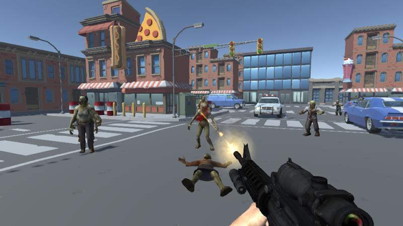 Zombie Shooting 3D Offline 螢幕截圖 3