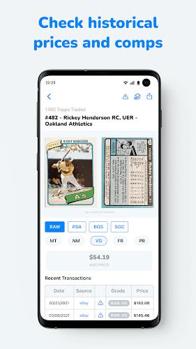 CollX: Sports Card Scanner 螢幕截圖 3