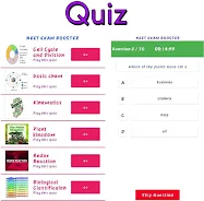 Schermata NEET EXAM BOOSTER: Quiz, Notes 1