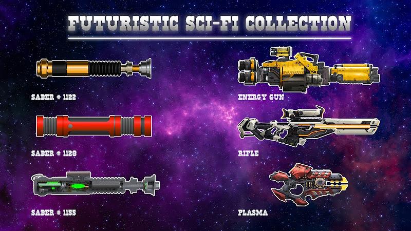 Schermata Lightsaber Gun Sound Simulator 1