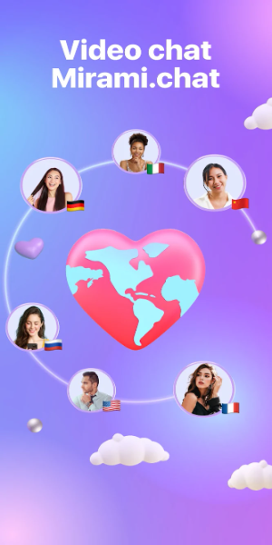 Random video chat Mirami স্ক্রিনশট 0