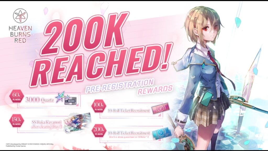 Heaven Burns Red на английском выходит на Android с бонусами за запуск