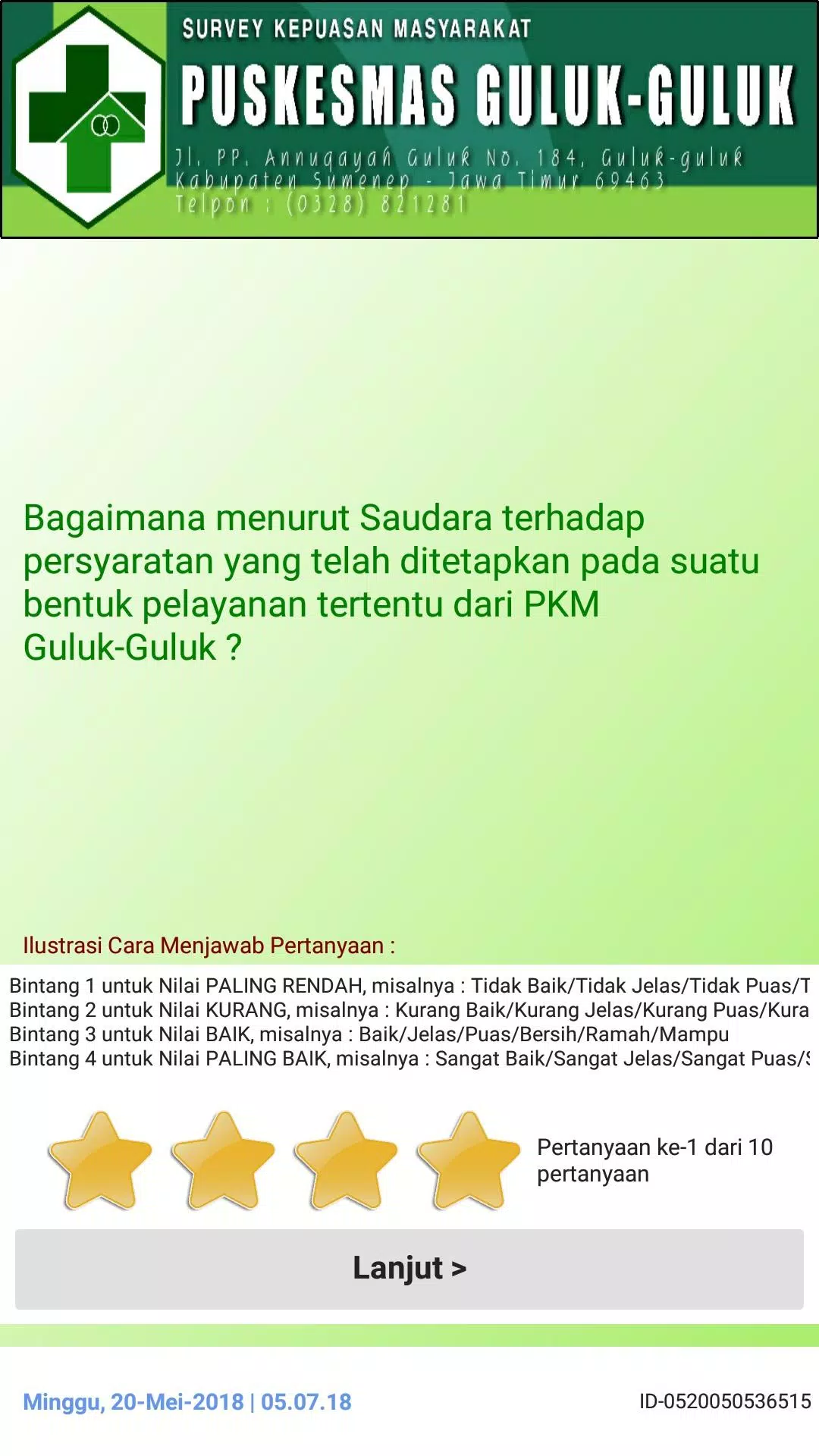 SIMANTAP PUAS 螢幕截圖 1