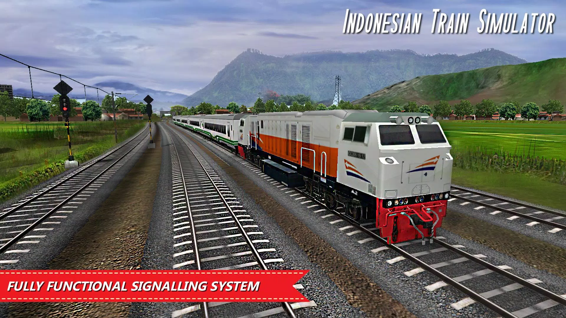 Indonesian Train Sim: Game 螢幕截圖 3