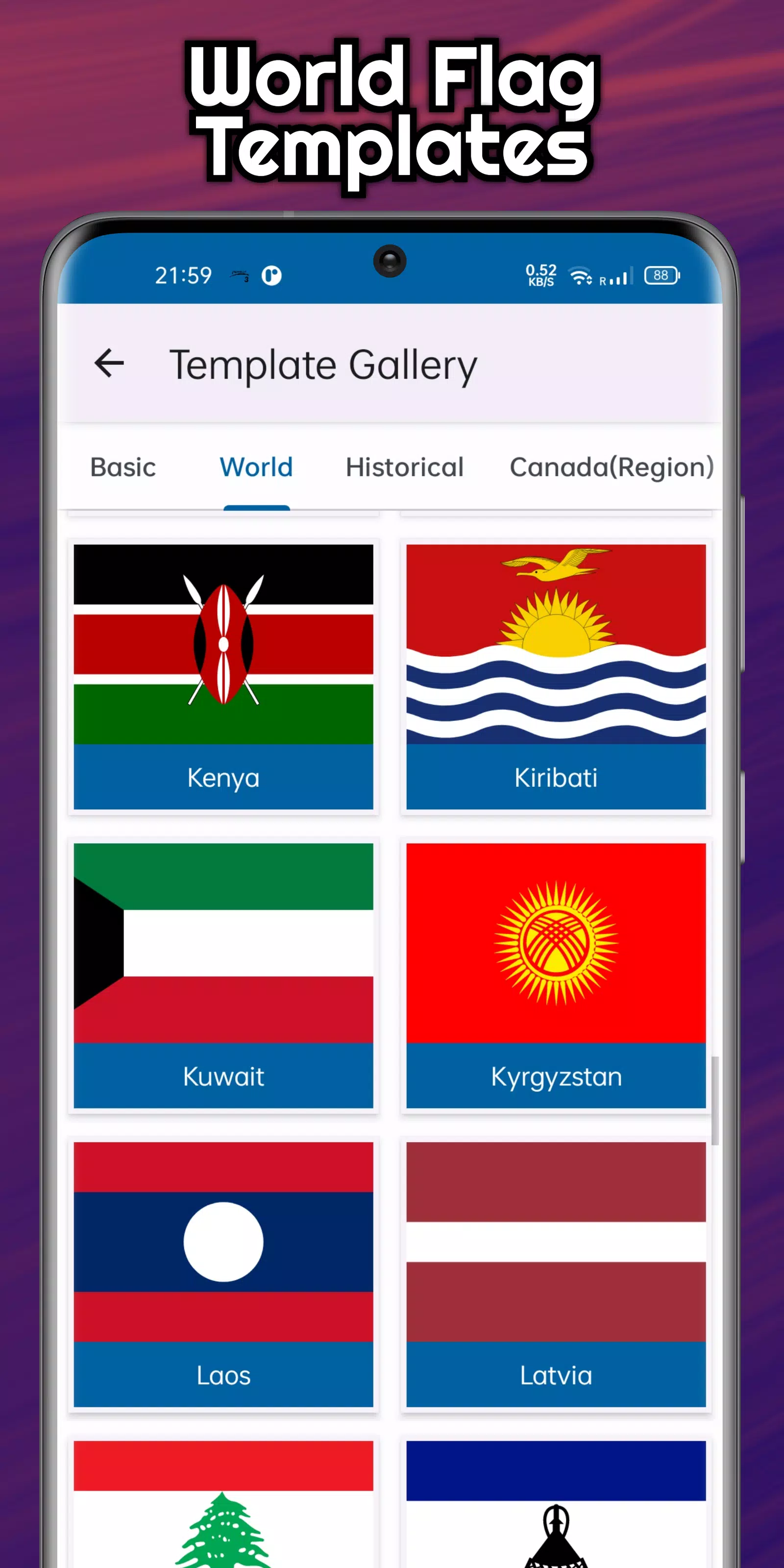 A+ Flag Maker 스크린샷 0