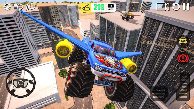 Flying Car Games 3D Simulator Zrzut ekranu 3