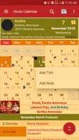 Hindu Calendar - Drik Panchang 螢幕截圖 1