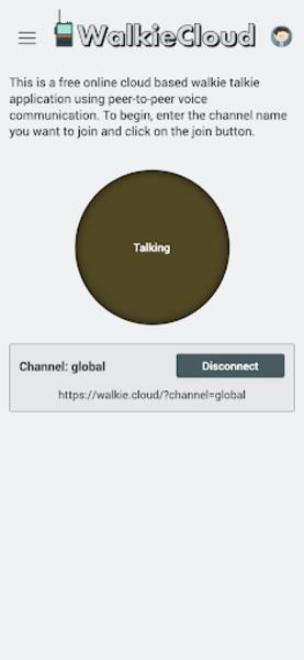 Walkie Cloud 螢幕截圖 0