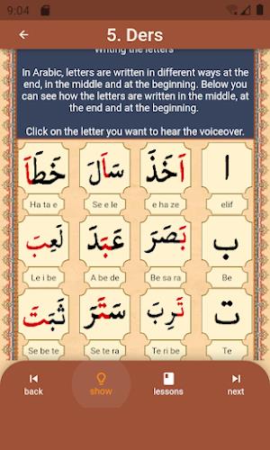 Schermata Learn Quran voiced Elif Ba 3