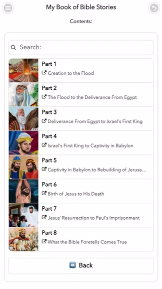 Bible Stories Tangkapan skrin 1