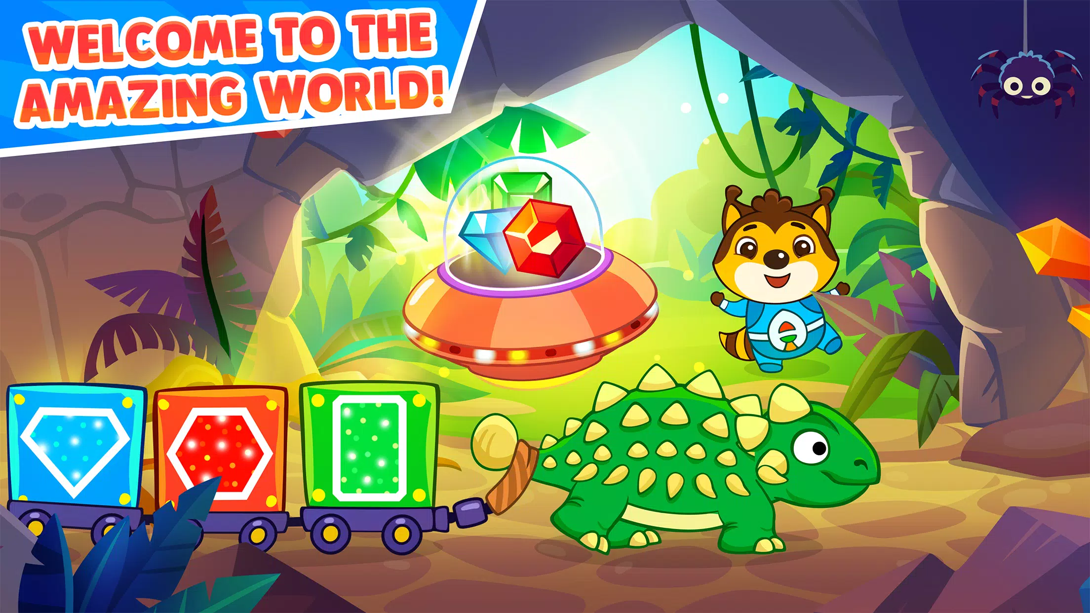Jeu de Dinosaures pour enfants Capture d'écran 0