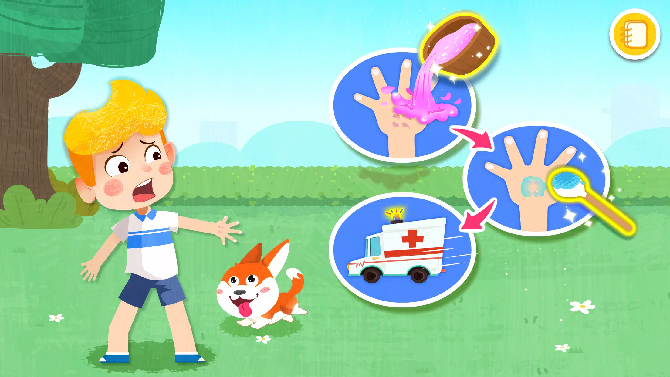 Baby Panda’s Emergency Tips Ekran Görüntüsü 2