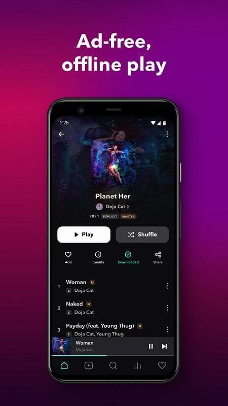 TIDAL Music: HiFi sound 螢幕截圖 1