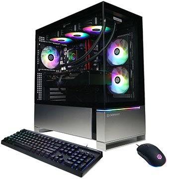 CyberPowerPCゲーマー最高液体冷却AMD Ryzen 9 9900X RTX 5080ゲームPC