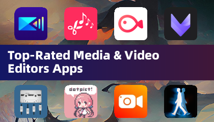 Top-Rated Media & Video Editors Apps