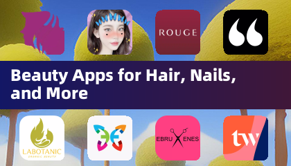 Beauty Apps for Hair, Nails, and More