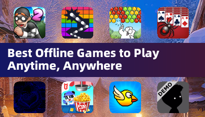 Best Offline Games to Play Anytime, Anywhere