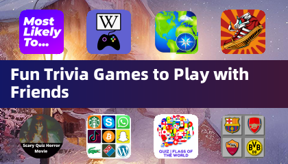 Fun Trivia Games to Play with Friends