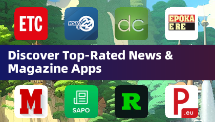 Discover Top-Rated News & Magazine Apps