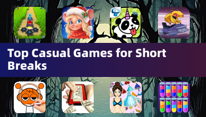 Top Casual Games for Short Breaks
