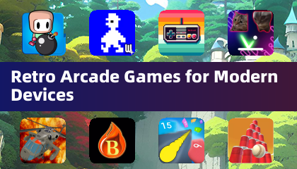 Modern cihazlar için retro arcade oyunları