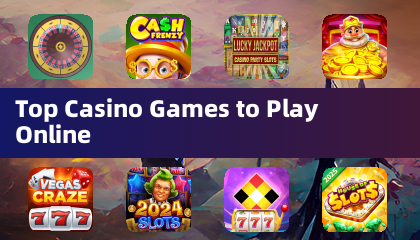Nangungunang mga laro sa casino upang i -play online
