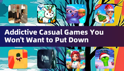 手放せない中毒性のあるカジュアルゲーム