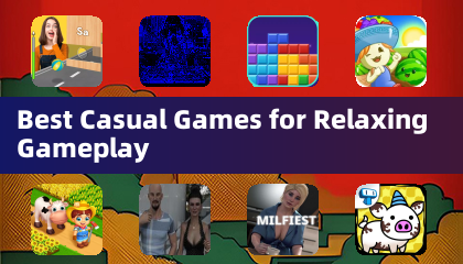 Meilleurs jeux casuels pour une gameplay relaxante