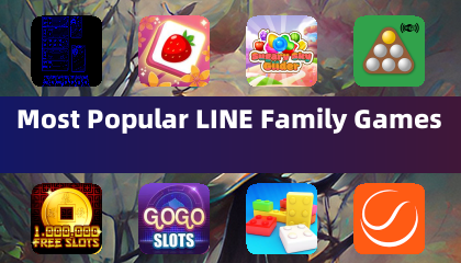 Самые популярные игры LINE Family