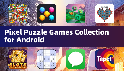 Collection de jeux de puzzles pixel pour Android