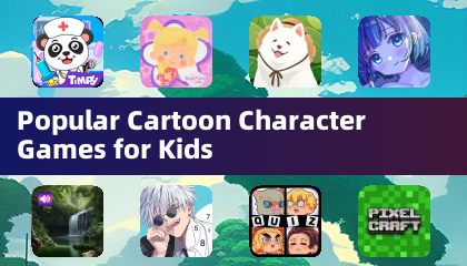 Популярные игры с персонажами мультиков для детей