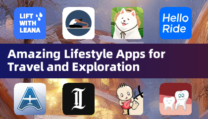 Applications de mode de vie étonnantes pour voyager et explorer