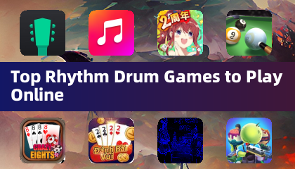 Лучшие игры-барабаны ритма для онлайн-игры