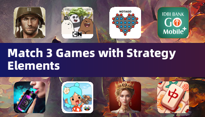 Игры на совпадение 3 с элементами стратегии