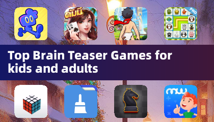 Meilleux jeux de réflexion pour enfants et adultes