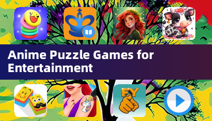Игры-пазлы аниме для развлечения