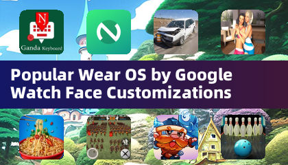 Популярные настройки циферблата Wear OS by Google