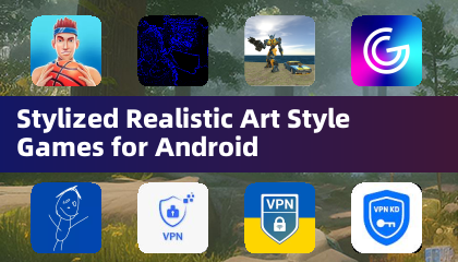 Android용 스타일리즈된 실제 예술 스타일 게임