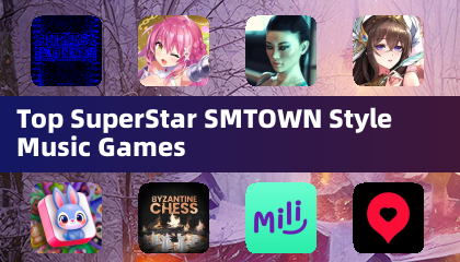 Топ суперзвёзд SMTOWN-стиль музыкальных игр