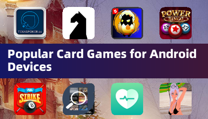 Androidデバイス向けの人気カードゲーム